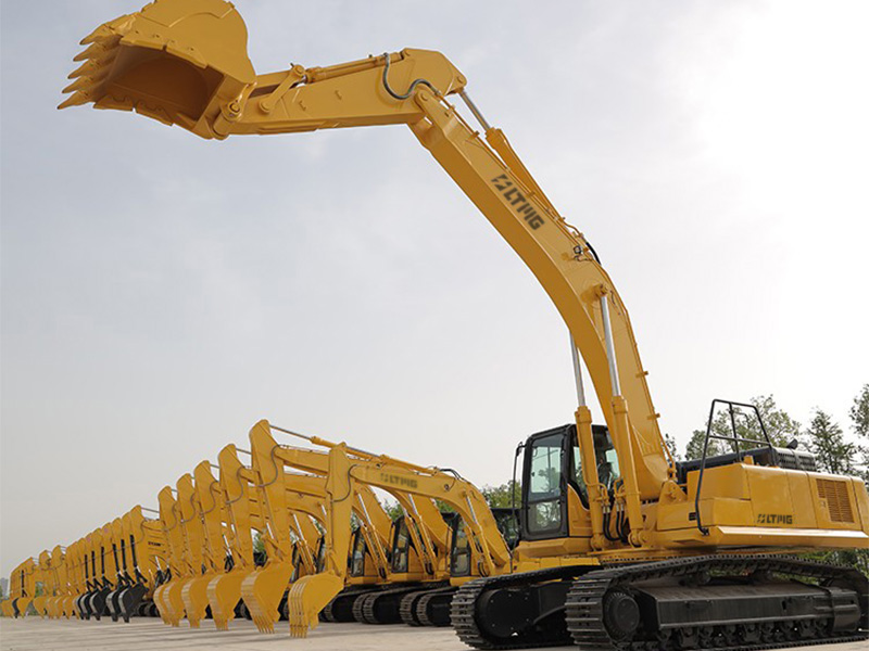 China excavator factory