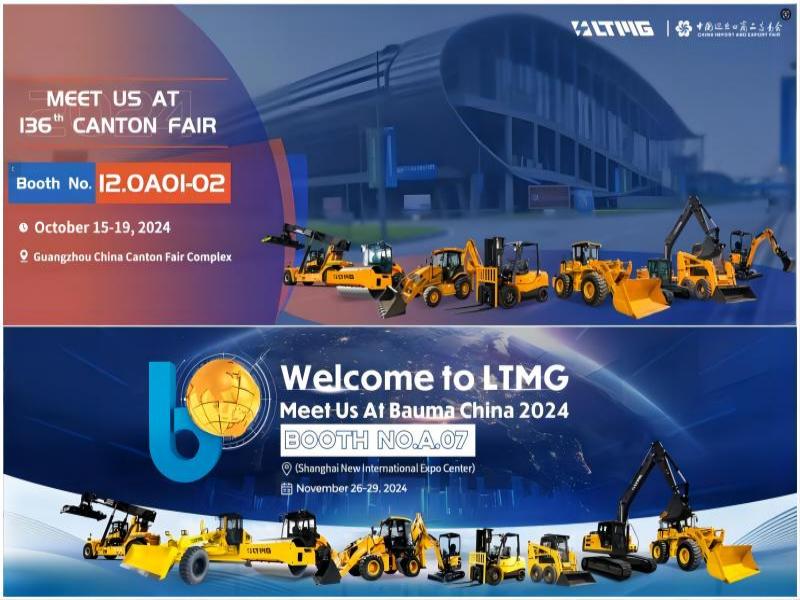 Abraçando a temporada de colheita: LTMG Machinery revela inovações na Bauma China 2024 e na 136ª Feira de Cantão