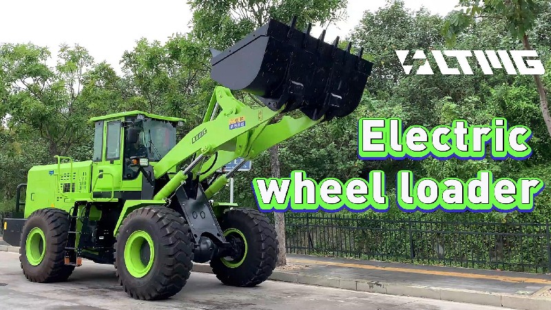 Visão geral da carregadeira de rodas elétrica LTMG LT950EV 5000KG