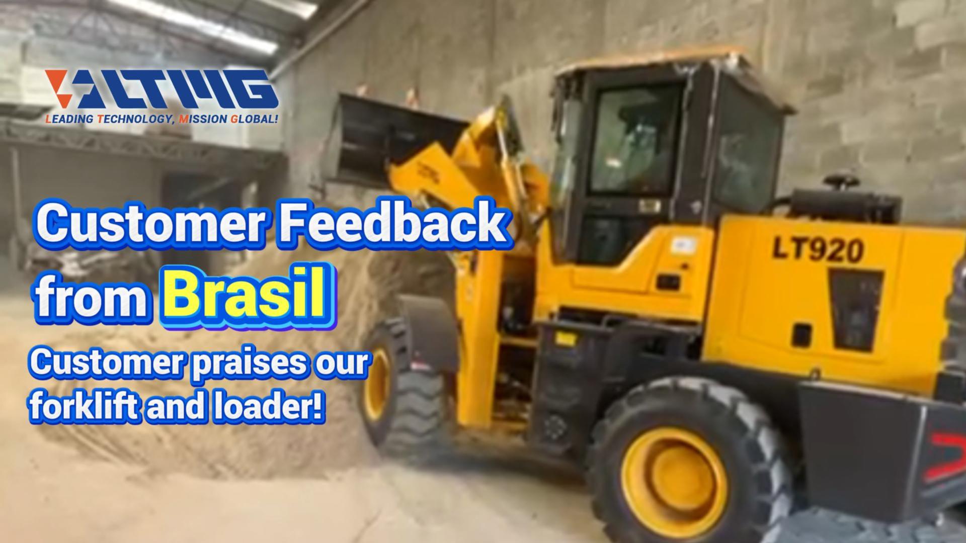 Carregadeira de rodas LT920 em uso real – fácil de operar, construída para alto desempenho