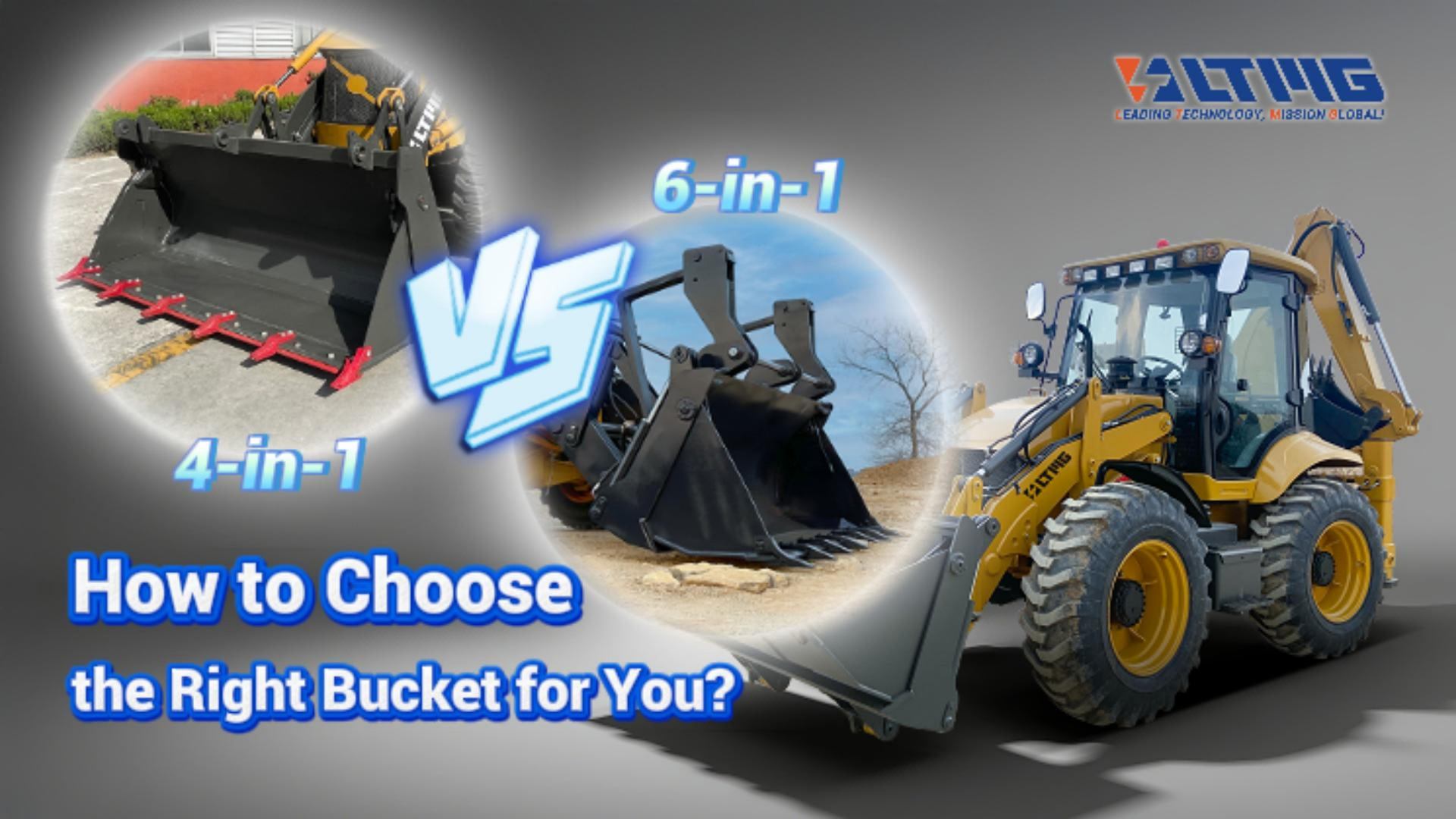 Choosing the Right Bucket: 4-in-1 or 6-in-1?