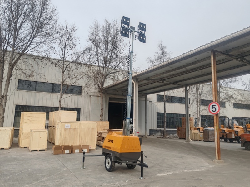 Torres de Iluminação: Iluminação Móvel Eficiente para Obras e Locais de Emergência