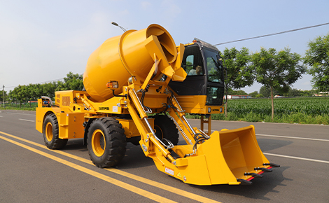 Self Loading Mixer for Construction Projects