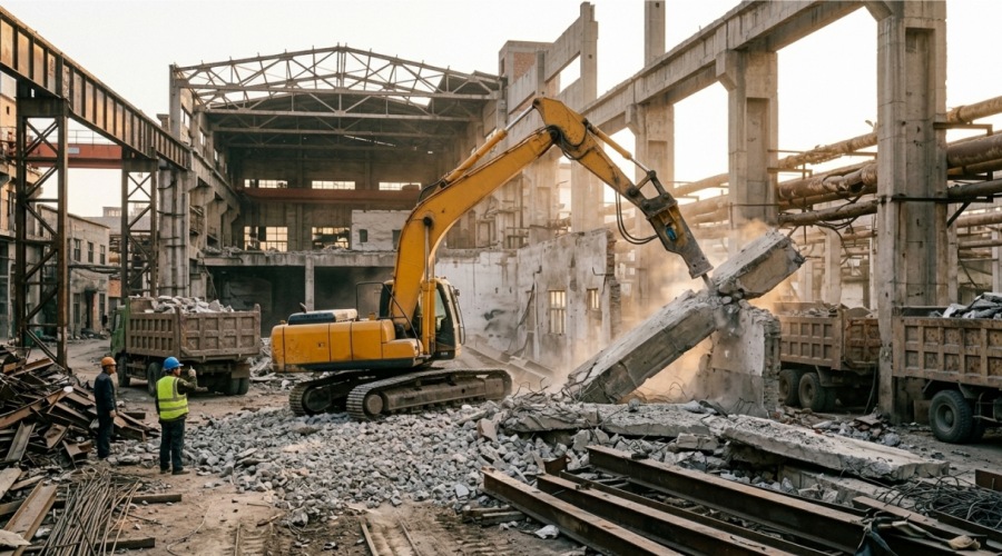 Industrial Plant Demolition