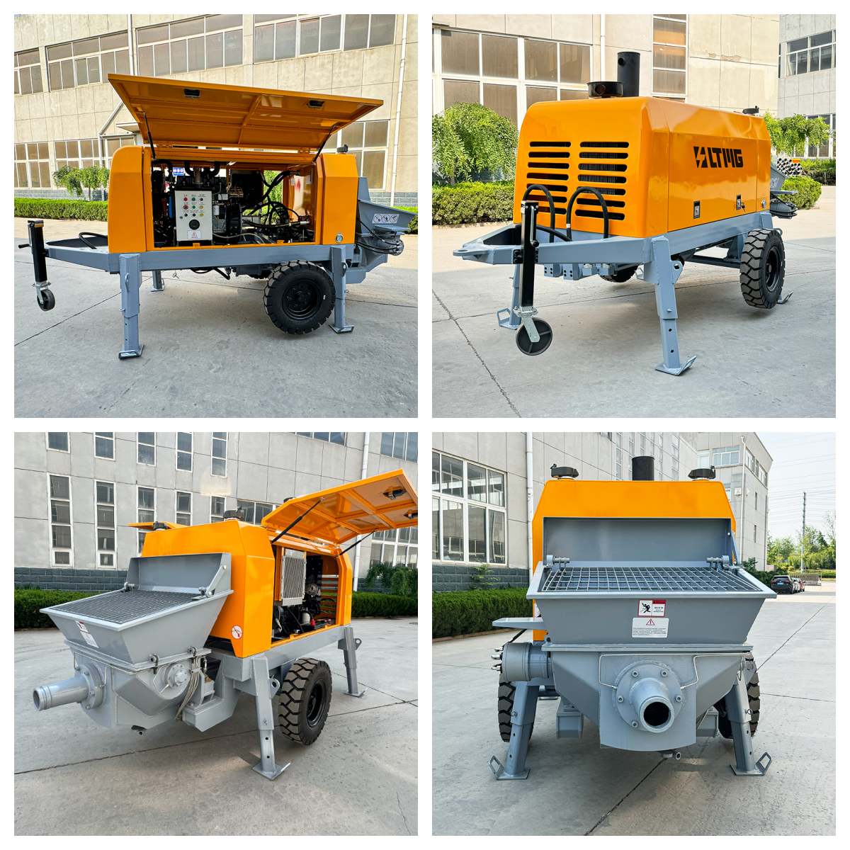 Small Concrete Pump Small Concrete Pump