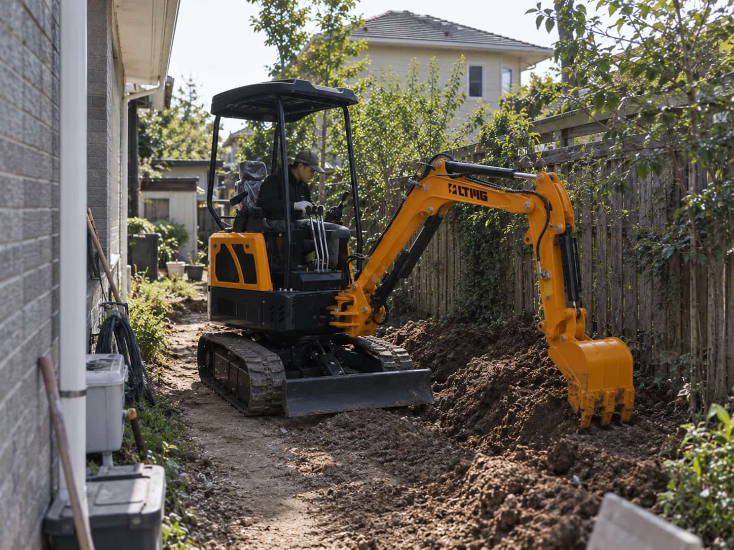 LTMG mini excavator LTMG mini excavator
